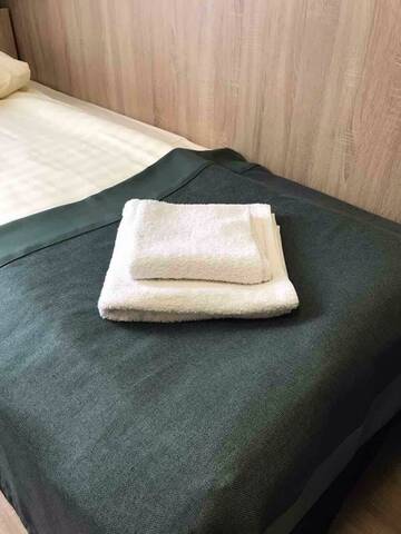 Фото номера Номер стандарт эконом с 2 односпальными кроватями (без кондиционера) Гостиница Арль г. Псков 4