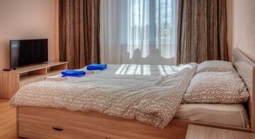 Фото номера Апартаменты с 2 спальнями Гостиница in Center г. Псков 13